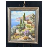 Mediterranean Theme Landscape Print