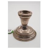 Sterling Silver Weight Candlestick Holder