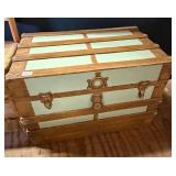 Painted Steamer Chest