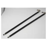 Walking Sticks Fish & Horse Heads