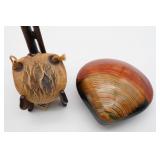 Clam Shell Lacquer Box & New Zealand Studio