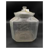 Taylor Biscuit Company Glass Jar w/ Lance Lid