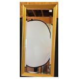 Beveled Mirror Gold Tone