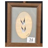 Seagull Painting by R.A. Burgess