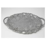 Lenox Grape Weave Handled Platter