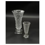 Jeanette Glass Cubist Bud Vase & American