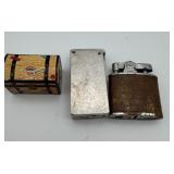 2 Lighters, Mini Treasure Chest & Cross