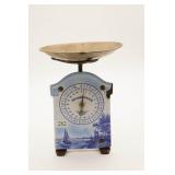 Alexanderwerk Enamel & Cast Iron Kitchen Scale