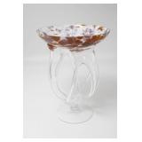 Makora Krosno Art Glass Candy Dish
