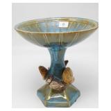 Vintage Ceramic Seashell Decorative Compote