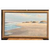 Seashore Painting on Board