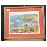 Queens View Southhampton Bermuda Print