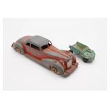 Hubley Kiddie Car & Tootsie Toy Green Earth