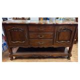 French Provincial Style Buffet Sideboard