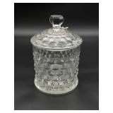 Vintage American Fostoria Biscuit Jar