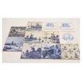 Blue Delft Blue & White Tiles Museum of the