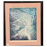 City Print Signed & Numbered by Tullio Crali