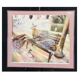 Early Morning at the Mall Signed & Numbered