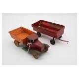 Wyandotte Pressed Steel Dump Truck & Ertl