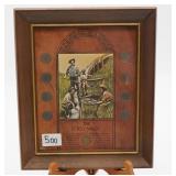 The Forty Niners Framed Liberty Head Coin Set