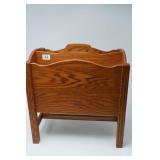 Wooden Magazine Rack