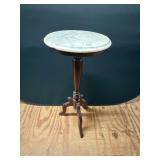 Marble Top Plant Stand
