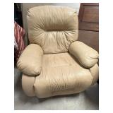 Faux Leather Recliner