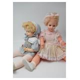 Vintage Dolls Horseman & Uneeda Doll