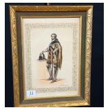 Print of Knight