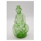 Sebastiani Vermouth Mold Blown Bottle Drunk