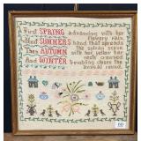 Seasons Sampler Needlepoint