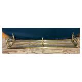 Brass Fireplace Fender