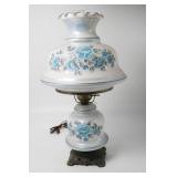 Lusterware Gone with the Wind Style Lamp