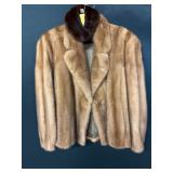 Lowenthal Mink Fur Coat & Dyed Japanese Mink