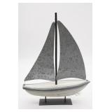 Decorative Wood and Metal Boat