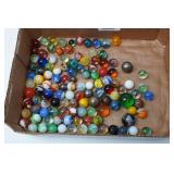 Vintage Marble Lot Some Glow under Black Light