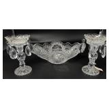 Lead Crystal Candle Holders & Hofbauer Byrdes