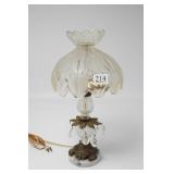 Catco Cut Glass Regency Style Lamp