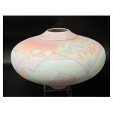 Native American Pottery Vase Signed