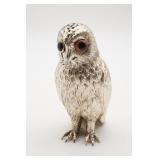 Silver Plated Owl Sugar Shaker As Is