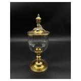 Ornate Candy Dish w/Footed Base