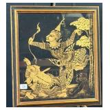 Vintage Thai Silk Artwork