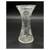 American Brilliant Period Cut Glass Vase