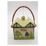Thatched Cottage Cookie Jar