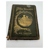1882 Farm Ballads by Will Carleton