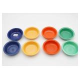 8 Fiesta Bowls in Four Colors