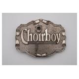 Vintage Chorboy Belt Buckle, Made in USA