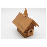 Handcrafted Wooden Birdhouse by W. Krasky
