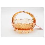 Westmoreland Amber Glass Candy Dish