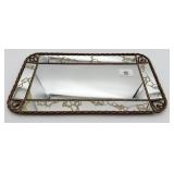 Vintage Metal Heart Vanity Tray